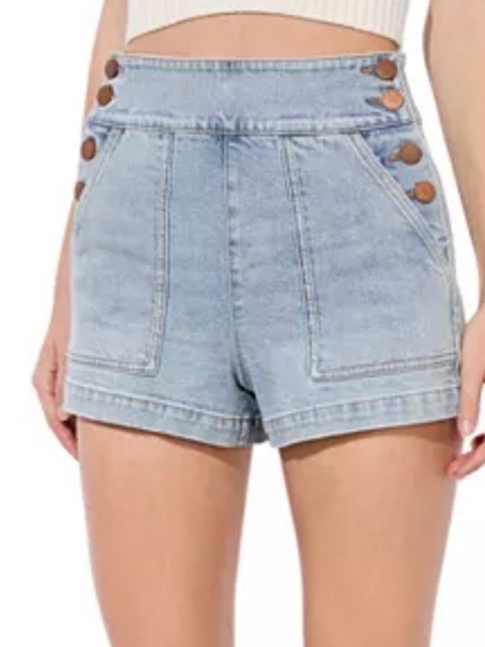 Alice + Olivia Donald Jean Shorts
